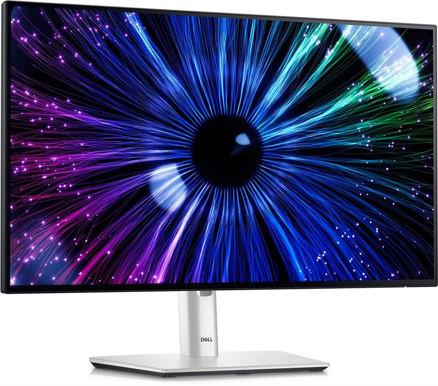 Dell UltraSharp U2424HE computer monitor 60 5 cm (23.8") 1920 x 1080 Pixels Full HD LCD Zwart Zilver
