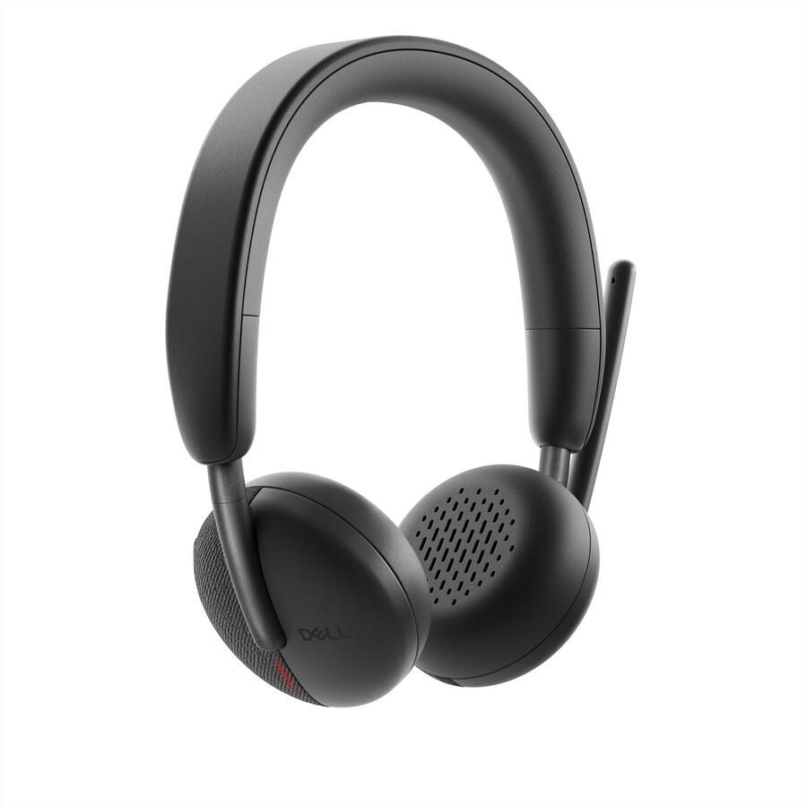 Dell WL3024 Headset Bedraad en draadloos Hoofdband Oproepen muziek USB Type-C Bluetooth Zwart