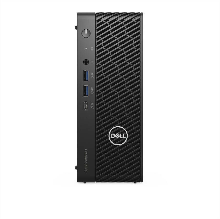 Dell Precision 3280 Intel Core™ i7-14700 16 GB DDR5-SDRAM 512 GB SSD NVIDIA T1000 Windows 11 Pro CFF PC Zwart