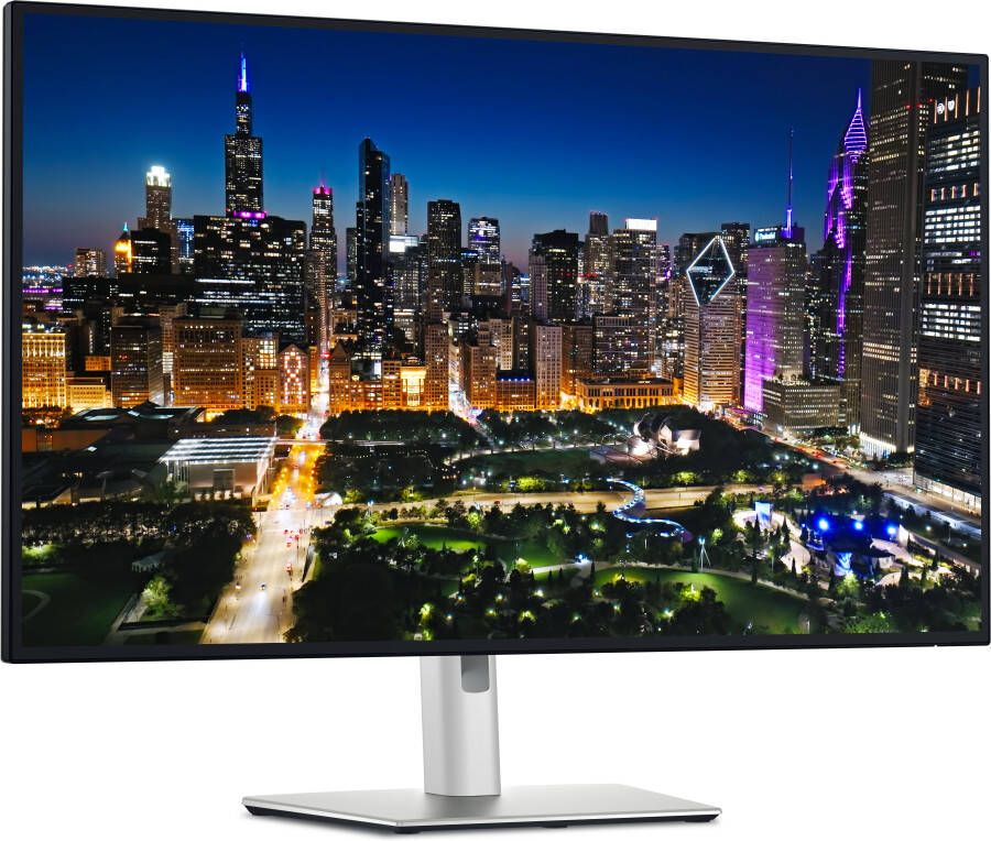 Dell UltraSharp U3225QE computer monitor 80 cm (31.5") 3840 x 2160 Pixels 4K Ultra HD LCD Zwart Zilver