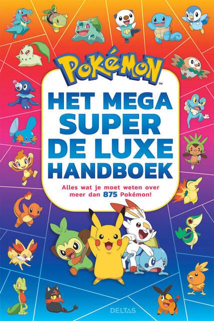 Deltas Het mega super de luxe handboek Pokémon