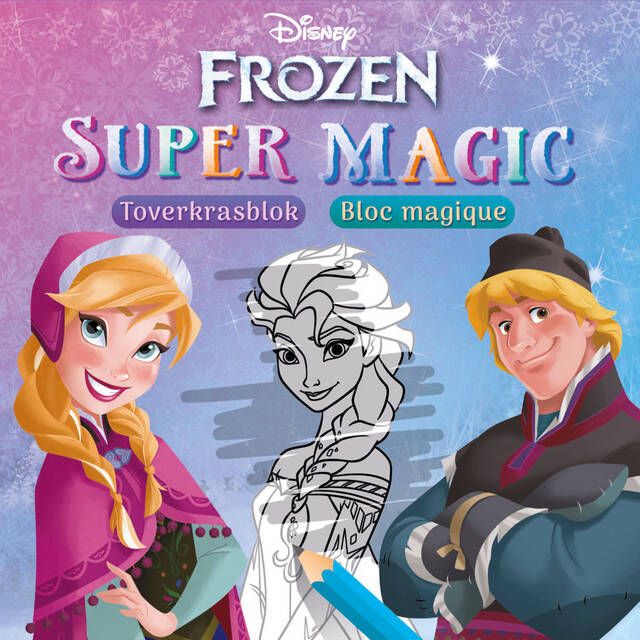 Deltas Toverkrasblok Super Magic Disney Frozen