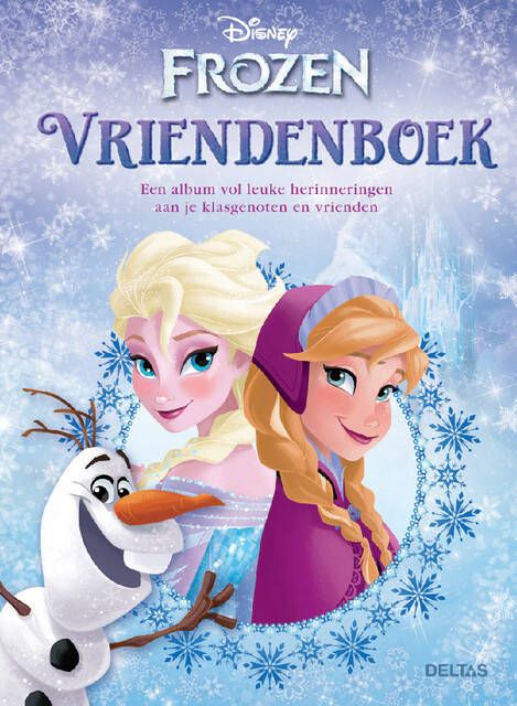 Deltas Vriendenboek Disney Frozen