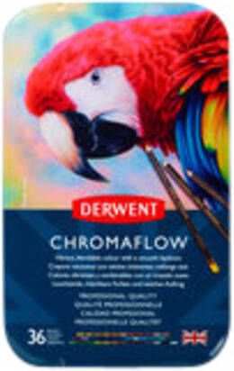 Derwent Kleurpotloden Chromaflow setÃƒ 36 kleuren