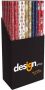 Design Group INPAKPAPIER KERST METALLIC 150X70CM ASSORTI - Thumbnail 2