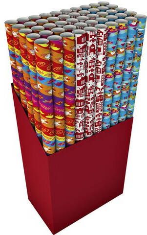 IG design Inpakpapier sint 300x100cm assorti