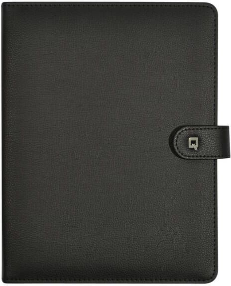 Desq Schrijfmap voor tablet 7"-10"met sluitclip zwart