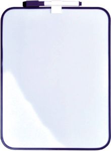Desq Whiteboard 21.5x28cm + marker paars profiel