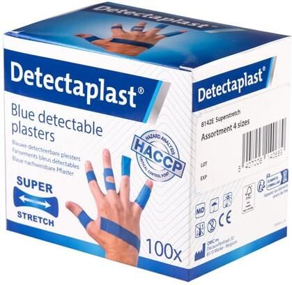 Detectaplast Elastic textielpleister assorti afmetingen pak van 100 stuks - Foto 2