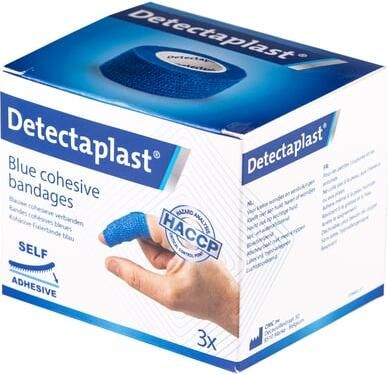 Detectaplast Cohesief verband blauw assorti 7 stuks - Foto 2