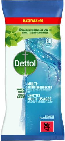 DETTOL HygiÃƒÂnische doekjes 80st