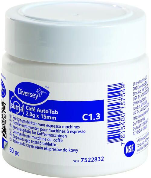 Diversey Reinigingstabletten Suma Cafe C1.3 60 stuks - Foto 2