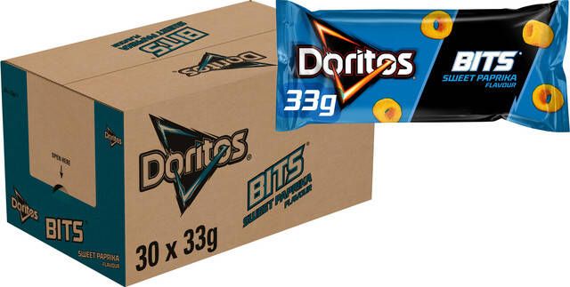 Doritos Chips Bits zero's sweet paprika zak 33gr