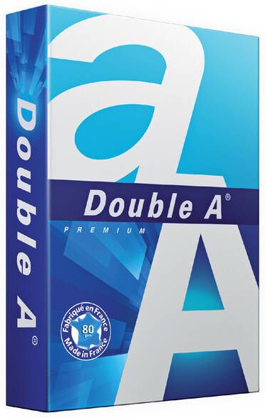 Double A Kopieerpapier Premium A4 80gr wit 500vel - Foto 1