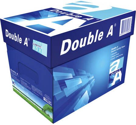 Double A Kopieerpapier Premium Nonstop A4 80gr wit 2500vel