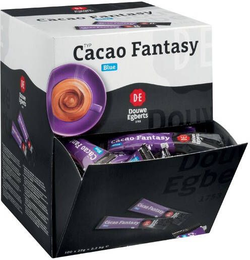 Douwe Egberts instant stick Cacao fantasy 18 5 g doos van 100 stuks