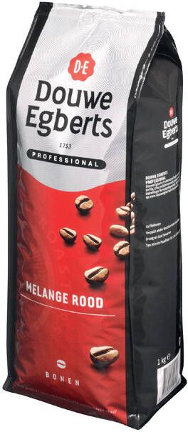 Douwe Egberts koffiebonen fresh melange Rood 1000 gram