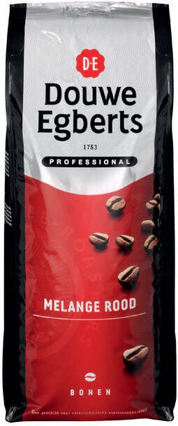 Douwe Egberts koffiebonen fresh melange Rood 1000 gram - Foto 1