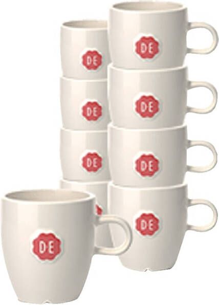 Douwe Egberts Koffiekopjes Lungo 150ml wit 12 stuks