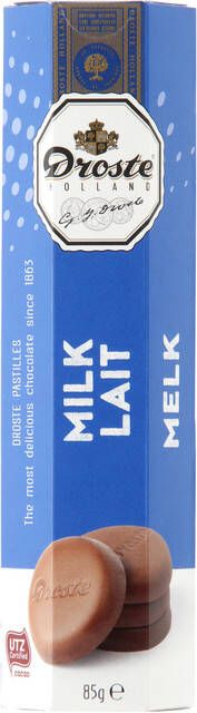Droste Chocolade pastilles melk 85gr