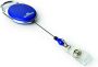 Durable Afrolmechanisme Style met drukknopsluiting blauw 10 stuks - Thumbnail 1