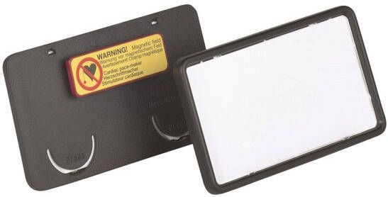 Durable Naambadge CLIP CARD 40x75 mm met magneet