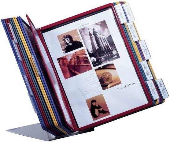 Durable VARIO paneeldrager Meerkleurig Inclusief 20 display panelen - Foto 4