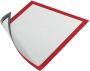 Durable Duraframe magnetisch kader ft A4 rood pak van 5 stuks - Thumbnail 3