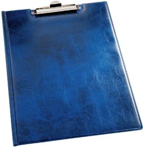 Durable Klembordmap 2355 met kopklem en insteek blauw
