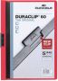 Durable Klemmap Duraclip A4 6mm 60 vellen rood - Thumbnail 2