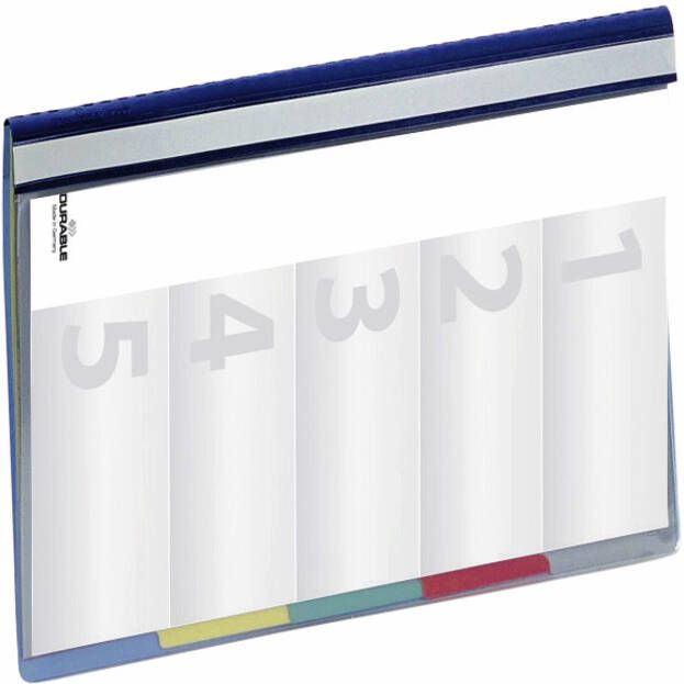 Durable Organisatiemap Divisoflex A4 blauw