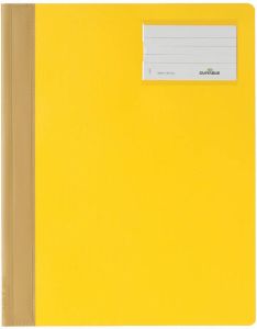 Durable Snelhechter A4 PVC etiketvenster geel