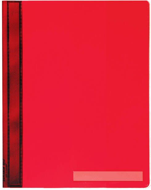 Durable Snelhechter 2510 A4 PVC extra breed rood