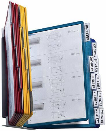 Durable VARIO wandhouder 32 7 x 25 1 x 11 6 cm Inclusief 20 display panelen - Foto 3