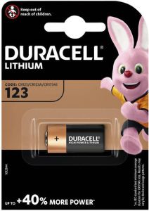 Duracell Batterij 1xCR123 high power lithium