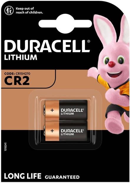 Duracell Batterij 2x CR2 Lithium
