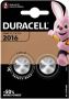 Duracell Batterij knoopcel 2xCR2016 lithiumÃƒËœ20mm 3V-90mAh - Thumbnail 2