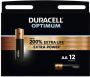 Duracell batterij Optimum AA blister van 12 stuks - Thumbnail 2