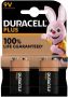 Duracell batterij Plus 100% 9V blister van 2 stuks - Thumbnail 2