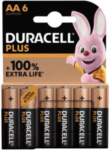 Duracell Batterij Plus 6xAA