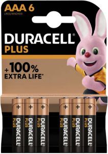 Duracell Batterij Plus 6xAAA