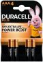 Duracell batterij Plus 100% AAA blister van 4 stuks - Thumbnail 2