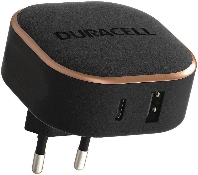 Duracell DRACUSB20-EU oplader voor mobiele apparatuur Zwart