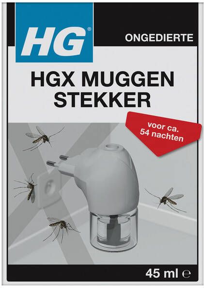 Dutchglobe Muggenstekker HG HGX 45ml