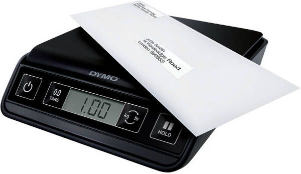Dymo postweegschaal M1 weegt tot 1 kg gewichtsinterval van 1 gram
