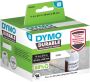 Dymo Etiket LabelWriter industrieel 19x64mm 2 rollen Ã¡ 450 stuks wit - Thumbnail 2