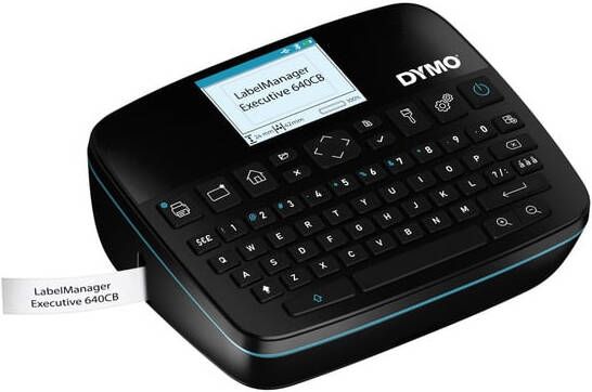 Dymo Labelprinter LabelManager Executive 640CB draagbaar qwerty 24mm zwart