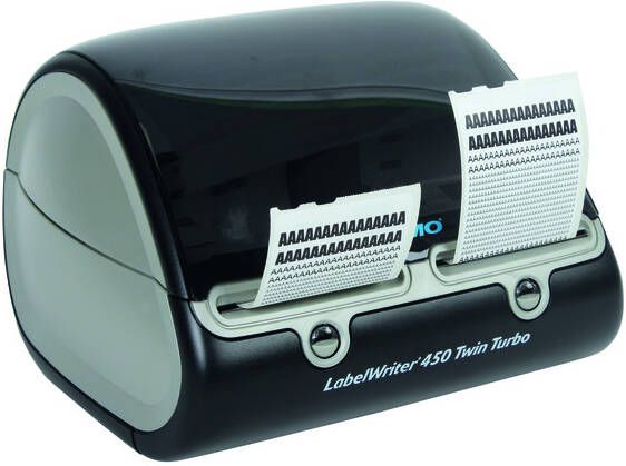 Dymo Labelprinter LabelWriter 450 Twin Turbo desktop zwart