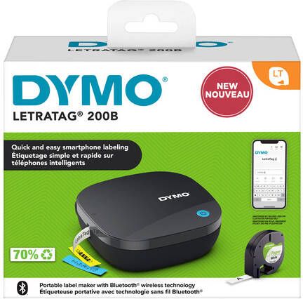 Dymo Labelprinter letratag 200B printer bluetooth