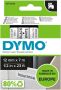 Dymo Labeltape 45013 D1 720530 12mmx7m zwart op wit - Thumbnail 2